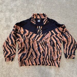 Tiger Stripe Free People Pullover Jacket